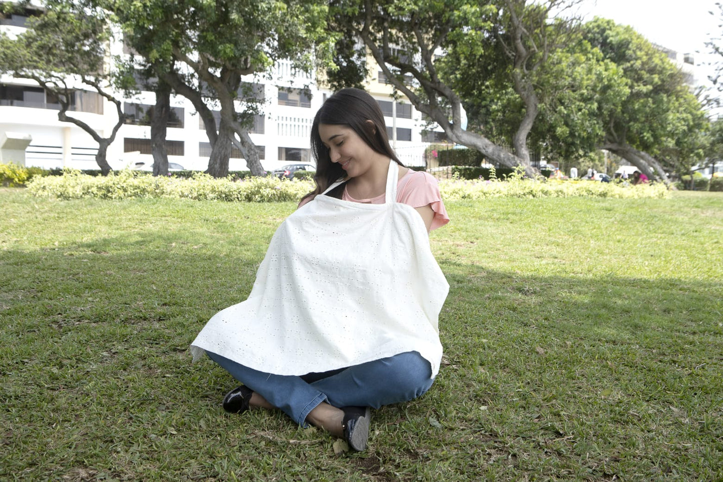 Manta de lactancia Perla Brodery