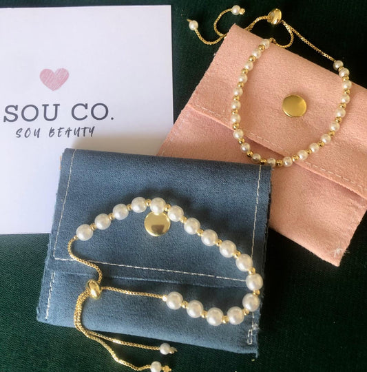 Pulsera Perla Lunar Chica